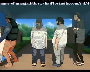 fat man with schoolgirl