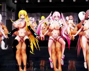 r18mmd miku SEX Dance gentleman 3D