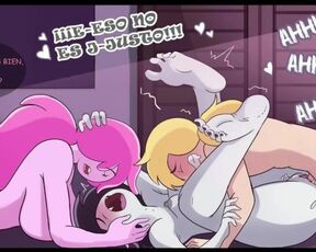 Finn Fucks Marceline a Princess Bubblegum
