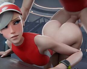 Mercy Lifeguard gets fucked | Rule 34