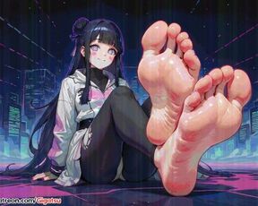 HMV - Vaporfeet chill music (AI Generated)