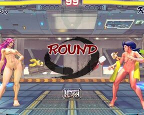 ROSE vs POISON | STREET FIGHTER 4 ULTRA HENTAI