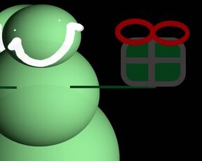 Green 3D Ballz