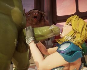 Hulk Monster Cock Fucking Invisible Woman in the Ass - Fantastic Four Susan Storm Hentai Cartoon