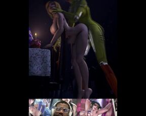 Hard Cock Futa Chica Fucks The Hell Outta The Big Breast Security Guard