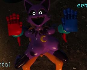 Poppy Playtime hentai - Catnap sex with The Player
