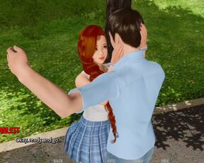 Scarlett let me touch and massage her breast Ripples gameplay