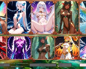 Battle Babes Hentai JOI - Uncensored Waifu Cum Tribute in 4K 60FPS ft. Kaelia the Shadow Assassin! Full H-Game on Steam!
