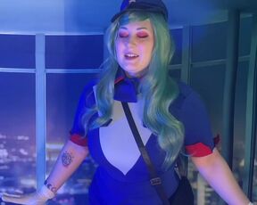 OFFICER JENNY !! TEASER !! GANGBANG POKEMON BUKKAKE