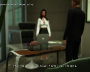 A horny cheating wife who finds a new toy to play with her pussy - The sims 4