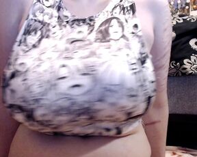 Bouncing Ahegao Girls - 40DDD Tits Covered in Anime Girls and Played With