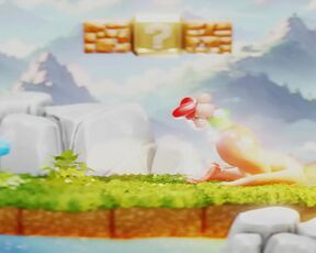 Tiny Plumber Trapped Inside Blonde Princess Butt Tries to Escape– 3D short