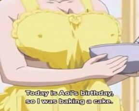 Big Boobs Anime m. Swallows Cum