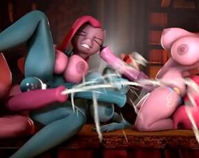 [MLP FUTA THREESOME] DASH POUNDED BY THE PINKS - NOW W AUDIO!